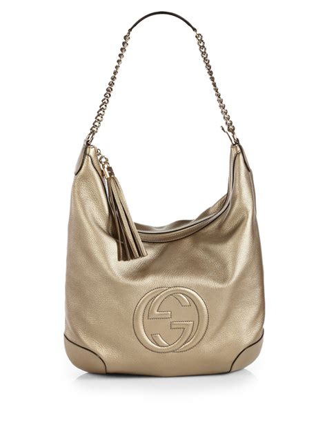 gucci soho leather chain shoulder bag price|cheapest gucci soho bag.